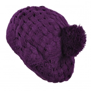 Dámský baret  cz0702 fialová - Art Of Polo