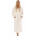 AKCE - Unisex župan se šálovým límcem Athena  2116 0100 Bílá - Vestis