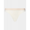 Dámská tanga 3Pack UW0UW05185 0VT ecru/černé/růžové - Tommy Hilfiger