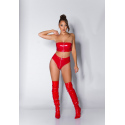 Sexy Latexlook Hotpants se zipem - Koucla