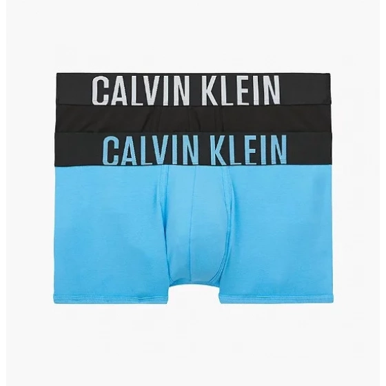 Trenýrky 2pack NB2602A 1SR - černá/modrá - Calvin Klein