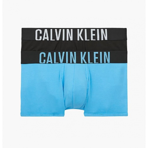 Trenýrky 2pack NB2602A 1SR - černá/modrá - Calvin Klein