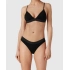 Dámský vrchní díl plavek  KW02029 BEH černá - Calvin Klein