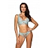 Dámské tanga V-10128 tyrkys - Axami