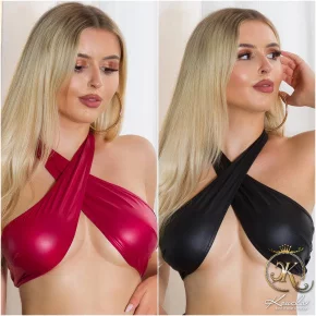 Sexy Wetlook crop top 20823 - Koucla