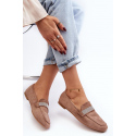 Dámské mokasiny YD6-52 khaki -  Soon Her Shoes
