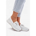 Dámské polobotky na platformě 56C2101 Bílá - Artiker
